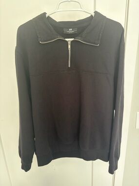 H&M QuarterZip Size L men